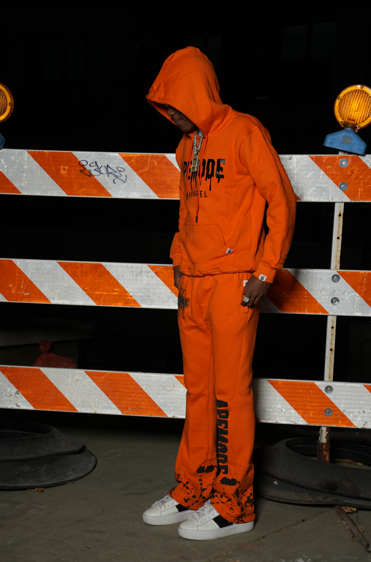 “AM” Flared Pants - ApeModeApparel
