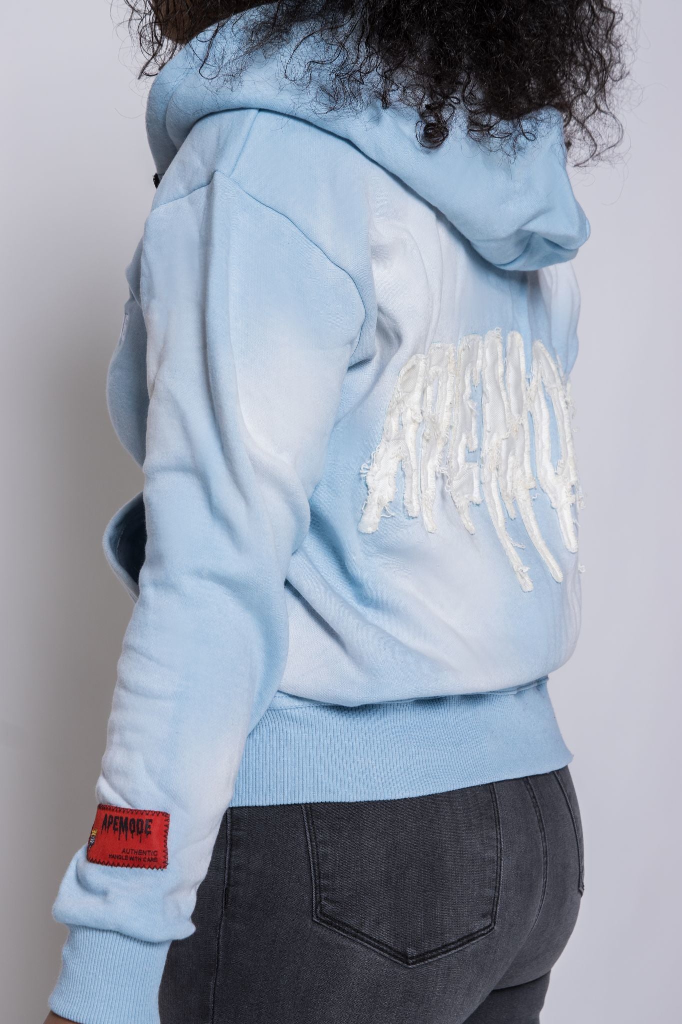 Simply Distressed ApeMode ZipUp - ApeModeApparel