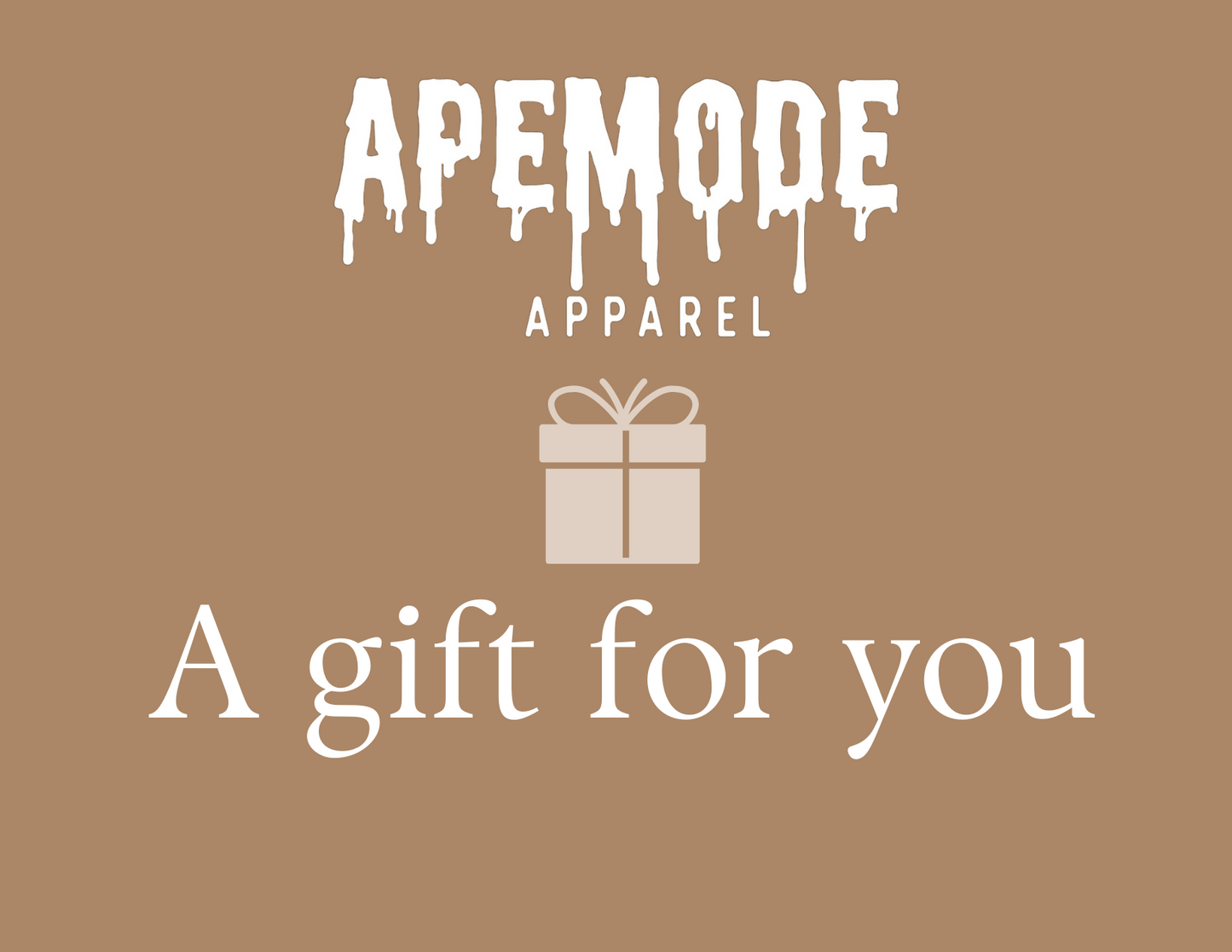 ApeModeApparel GiftCard