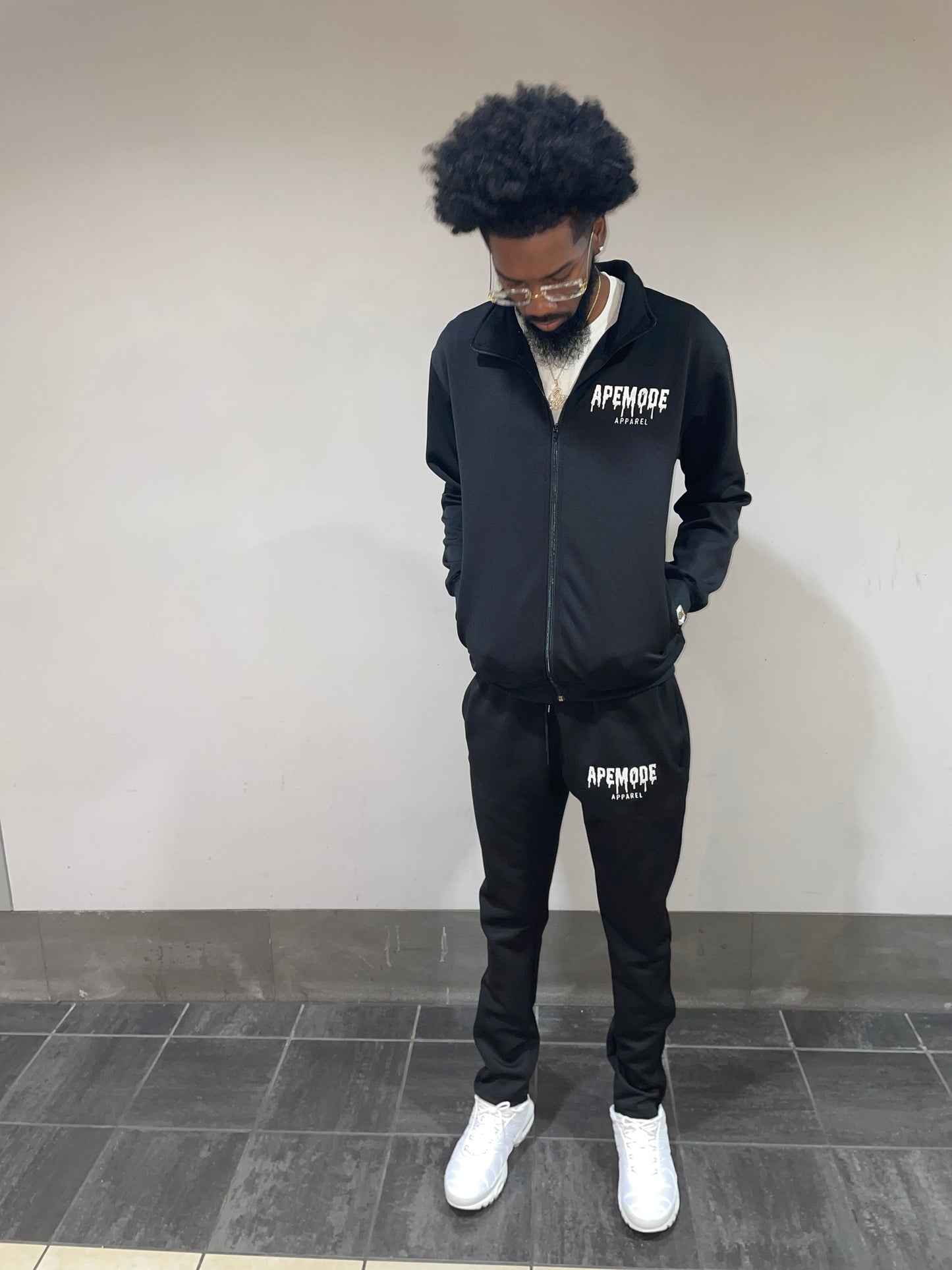 ApeMode tracksuit embroidered - ApeModeApparel