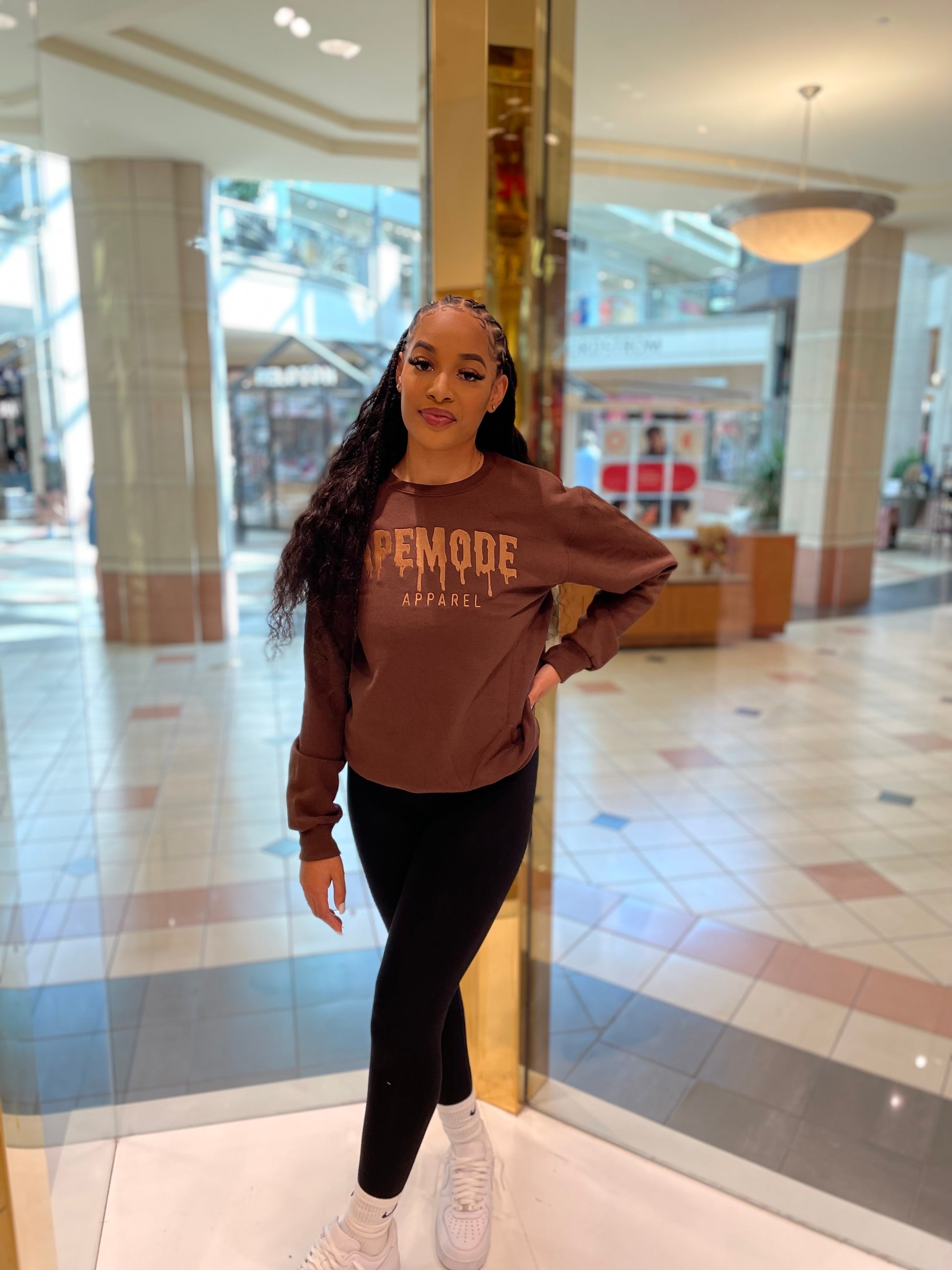 Embroidered ApeMode Crewneck