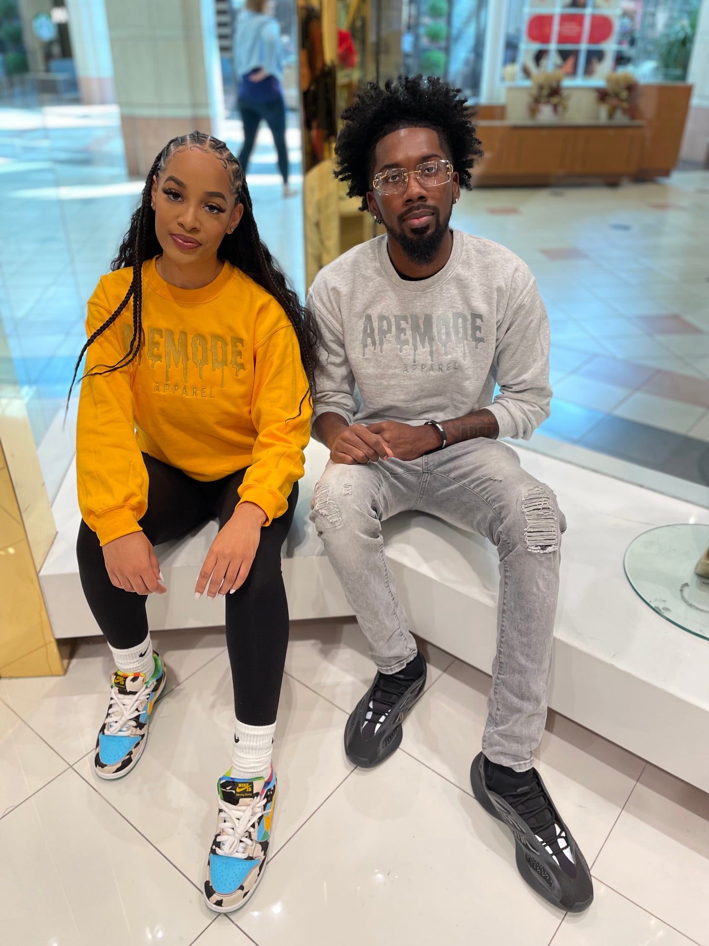 Embroidered ApeMode Crewneck