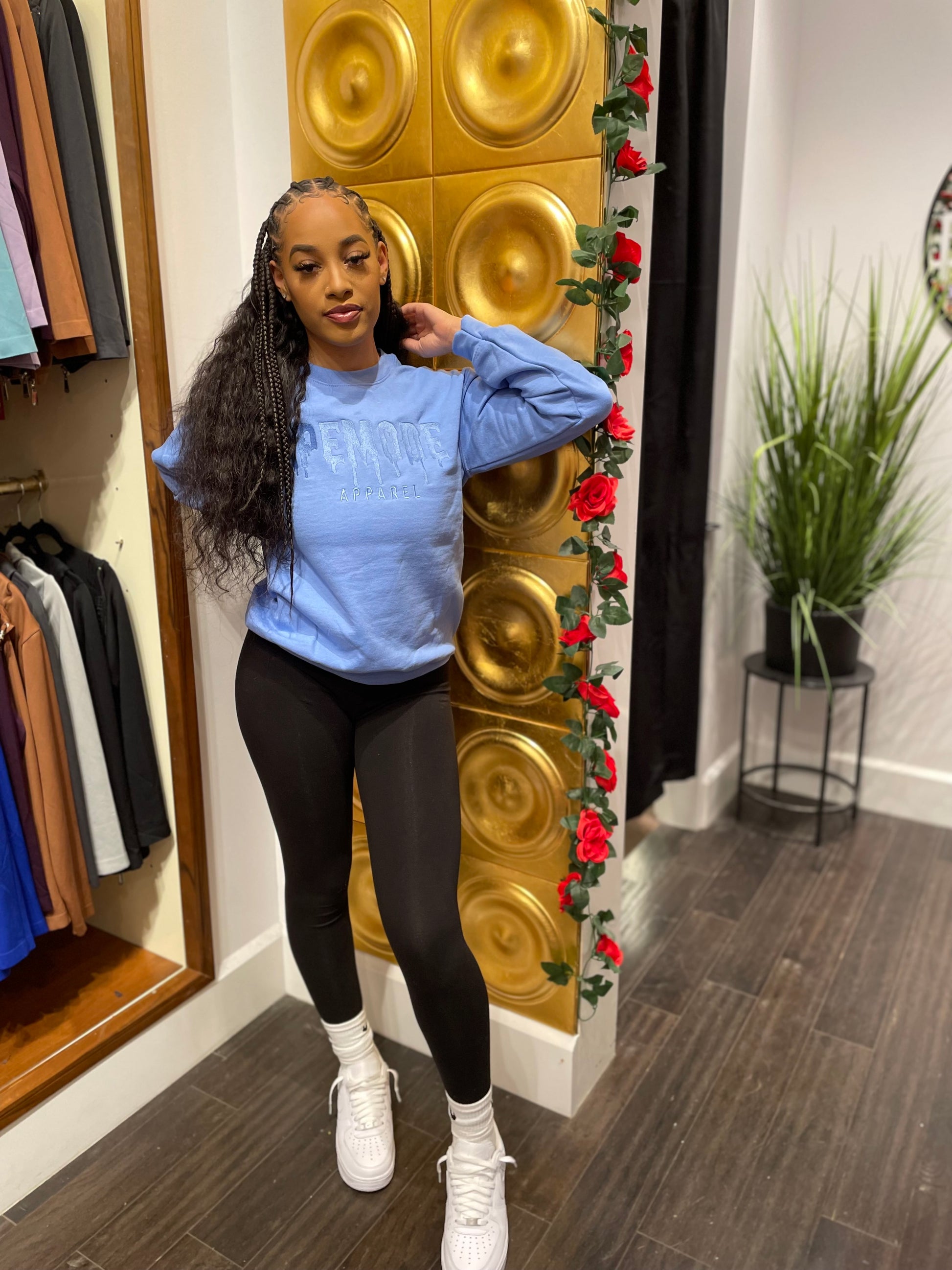 Embroidered ApeMode Crewneck