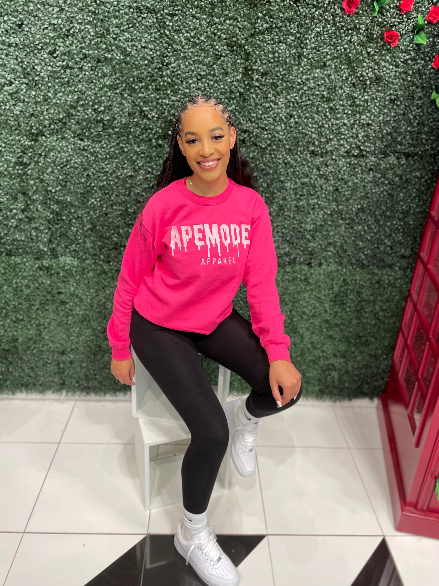 Embroidered ApeMode Crewneck